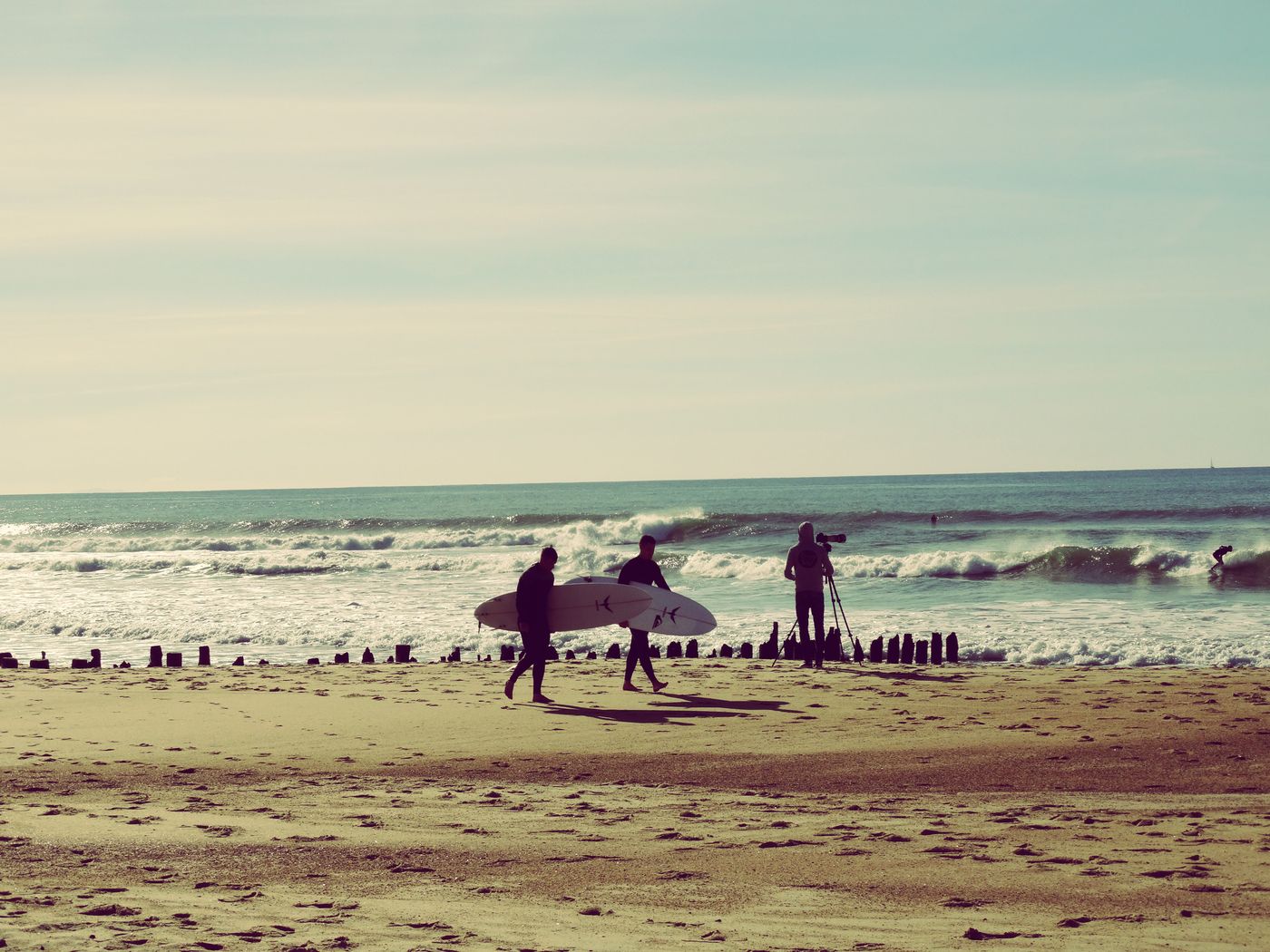 Seignosse surf lessons Surf lesson setting in Seignosse, France