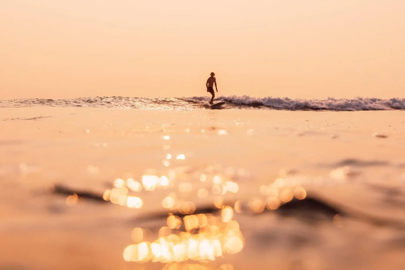 Biarritz surf lessons Surf lesson setting in Biarritz, France